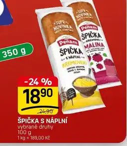 Flop Špička s náplní nabídka