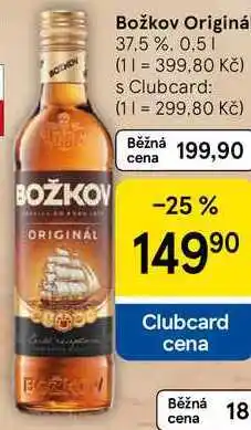 Tesco Božkov Originá 37.5% nabídka