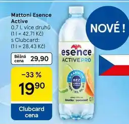 Tesco Mattoni Esence Active, 0,7 l, více druhů nabídka