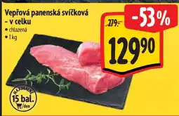Albert Vepřová panenská svíčková – v celku nabídka