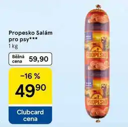 Tesco Propesko Salám pro psy nabídka
