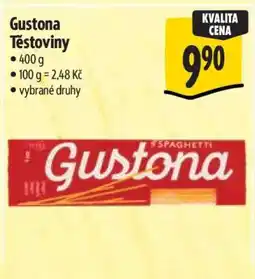 Albert Gustona Těstoviny nabídka