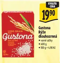 Albert Gustona Rýže dlouhozrnná nabídka
