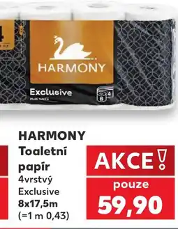 Kaufland Harmony Toaletní papír nabídka