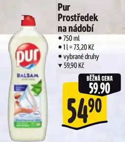 Albert Pur prostředek na nádobí nabídka