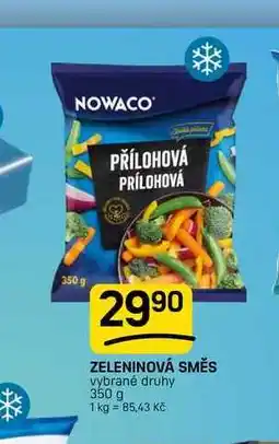 Flop ZELENINOVÁ SMĚS vybrané druhy nabídka