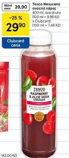 Tesco Tesco Nesycený ovocný nápoj, 400 ml, dva druhy nabídka