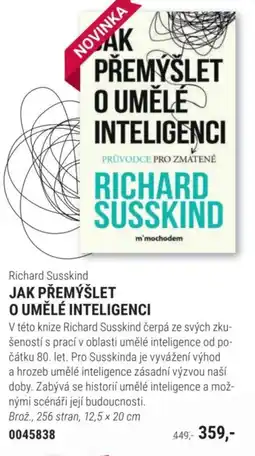 Knižní klub Richard Susskind jak přemýšlet o umělé inteligenci nabídka