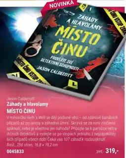 Knižní klub Jason Caldecott záhady a hlavolamy místo činu nabídka