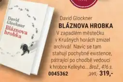 Knižní klub David Glockner bláznova hrobka nabídka
