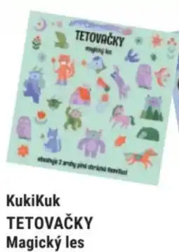 Knižní klub KukiKuk tetovačky magický les nabídka