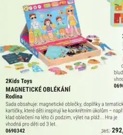 Knižní klub 2Kids Toys magnetické oblékání rodina nabídka