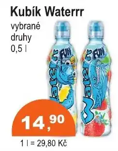 COOP DISKONT Kubik Waterrr nabídka