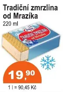 COOP DISKONT Mrazík tradiční zmrzlina nabídka