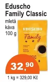 COOP DISKONT Eduscho mletá káva nabídka