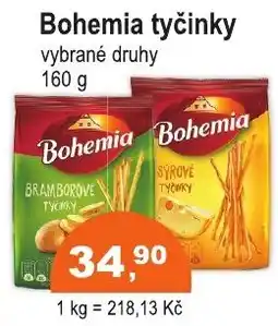 COOP DISKONT Bohemia tyčinky nabídka