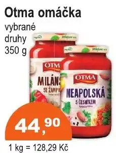 COOP DISKONT Otma omáčka nabídka