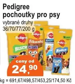 COOP DISKONT Pedigree pochoutky pro psy nabídka