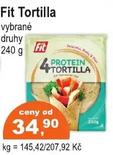 COOP DISKONT Fit Protein Tortilla nabídka