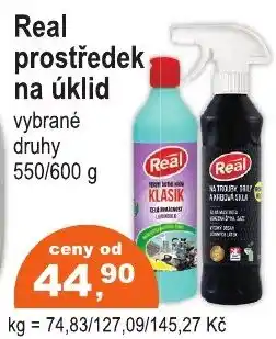 COOP DISKONT Real prostředek na úklid nabídka