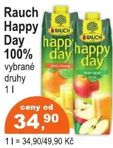 COOP DISKONT Rauch happy day nabídka