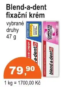 COOP DISKONT blend-a-dent fixační krém nabídka
