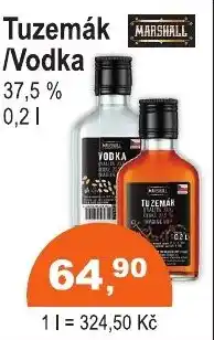 COOP DISKONT Marshall Tuzemák / Vodka nabídka
