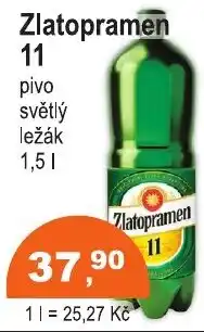 COOP DISKONT Zlatopramen světlý ležák nabídka
