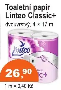 COOP DISKONT Linteo toaletní papír nabídka
