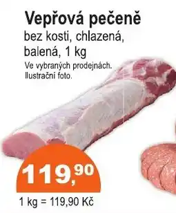 COOP DISKONT Vepřová pečeně nabídka