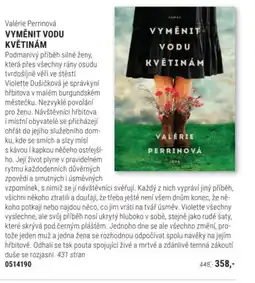 Knižní klub Valérie Perrinová Vyměnit vodu květinám nabídka