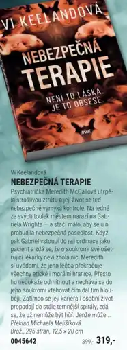 Knižní klub Vi Keelandová nebezpečná terapie nabídka