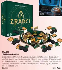 Knižní klub Thinkfun Zrádci nabídka