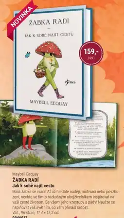 Knižní klub Maybell Eequay žabka radí jak k sobě najít cestu nabídka