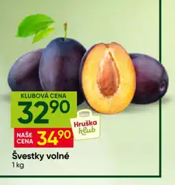 Hruška Hruška klub Švestky volné nabídka
