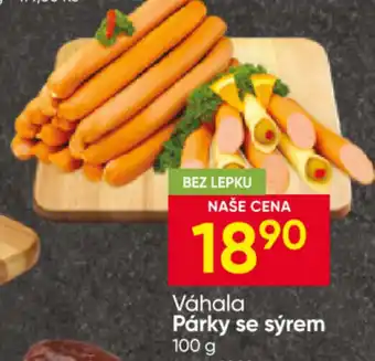 Váhala Párky se sýrem