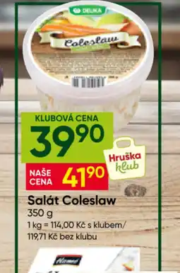 Hruška Delika Salát Coleslaw nabídka