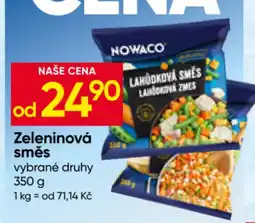 Hruška Nowaco zeleninová směs nabídka
