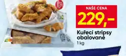 Hruška Kuřecí stripsy obalované nabídka