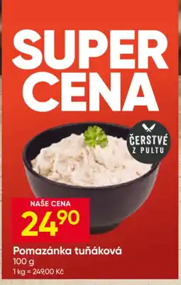 Hruška Pomazánka tuňáková nabídka
