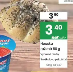 Kubík potraviny Houska ražená nabídka