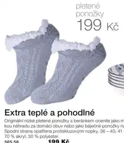 Decodoma Pletené ponožky nabídka