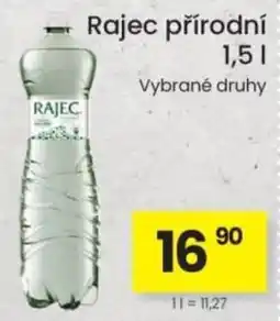 Kubík potraviny Rajec přírodní nabídka