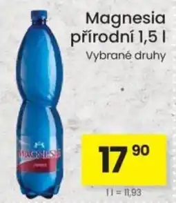 Kubík potraviny Magnesia přírodní nabídka