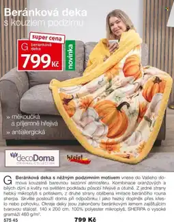 Decodoma Decodoma beránková deka nabídka