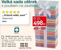 Decodoma D sada utěrek nabídka