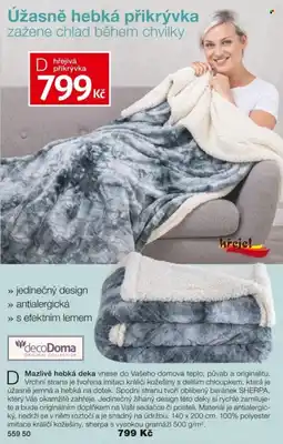 Decodoma Hřejivá přikrývka nabídka