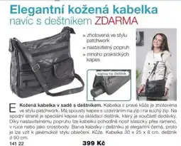Decodoma Elegantní kožená kabelka nabídka