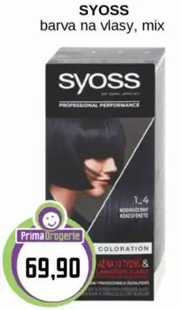 Prima Drogerie syoss barva na vlasy, mix nabídka