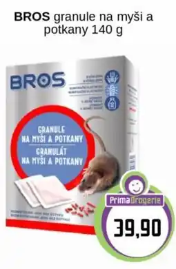 Prima Drogerie Bros granule na myši a potkany nabídka